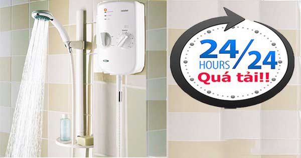 Sai lầm chết người khi sử dụng bình nóng lạnh