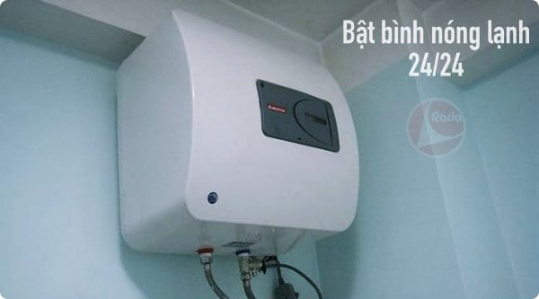 Vì sao không nên bật bình nóng lạnh cả ngày?