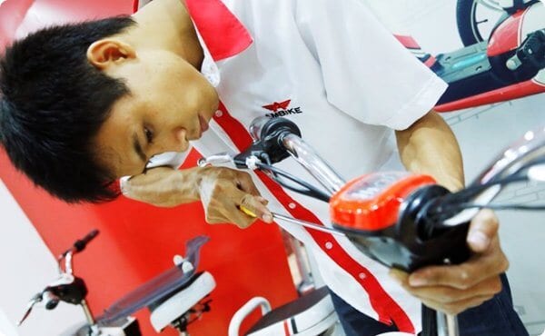 Bảng giá dịch vụ sửa xe điện tại nhà