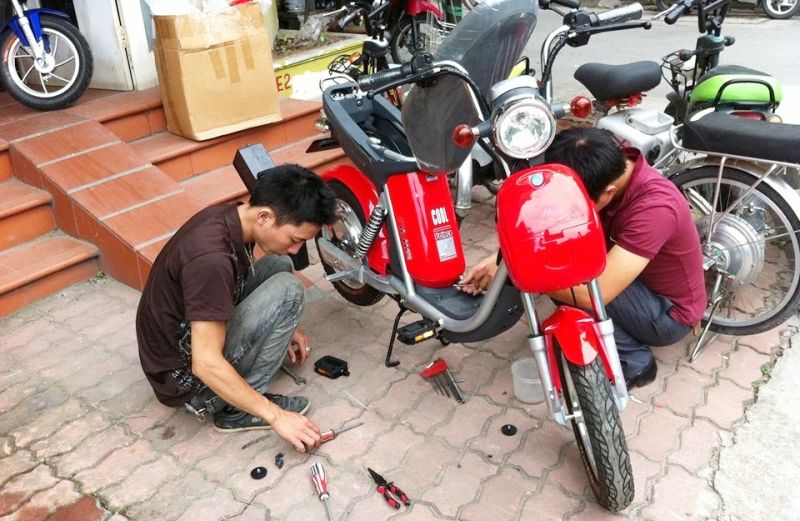 Cách khắc phục sự cố thường gặp ở xe đạp điện