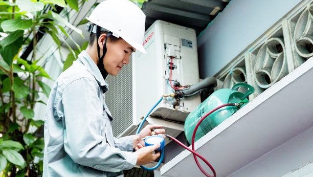 Nạp gas điều hòa nhiệt độ