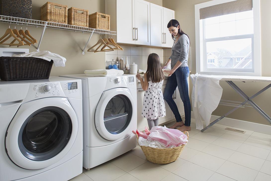 Nhận dạng máy giặt cửa trước, cửa trên, lồng ngang, lồng đứng, lồng nghiêng
