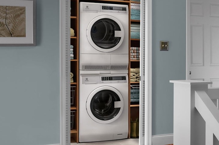 Cách bố trí máy giặt để tiết kiệm diện tích